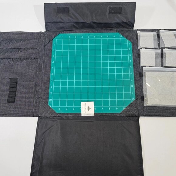 Memories to Go Scrapbooking Travel‎ Tote Fold Up For Supplies & Paper 14x14 NEW - Picture 1 of 6